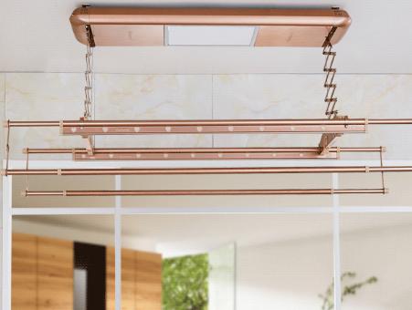 手摇式晾衣架安装教程,手摇式晾衣架固定器安装