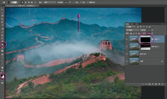 photoshop图片叠加教程,ps图层混合效果教程