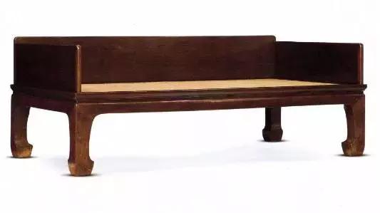王世襄罗汉床,王世襄明式罗汉床原图