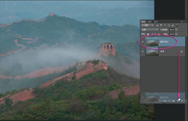 photoshop图片叠加教程,ps图层混合效果教程