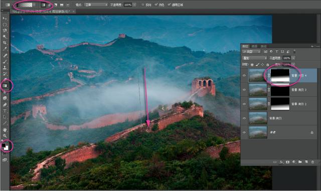 photoshop图片叠加教程,ps图层混合效果教程