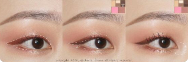 眼影怎么画显大又干净的眼影,眼影怎么画才好看日常眼影的画法