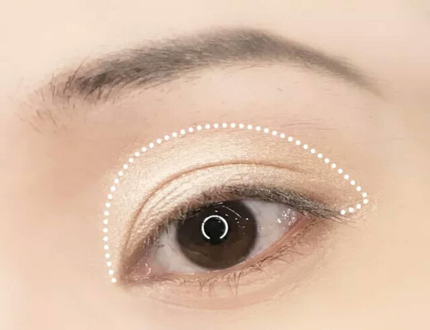 眼影怎么画显大又干净的眼影,眼影怎么画才好看日常眼影的画法