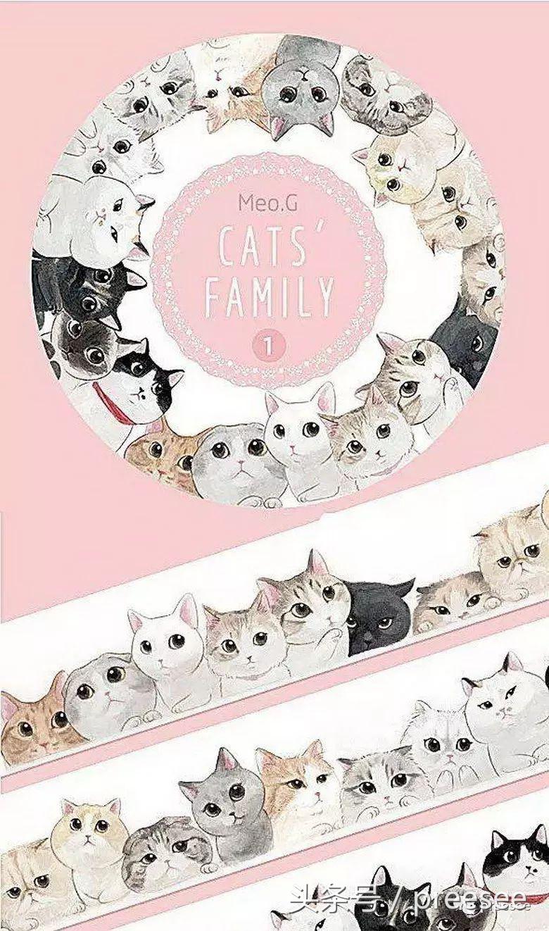 北京｜爱猫却不能亲近，于是她画出了一群萌猫