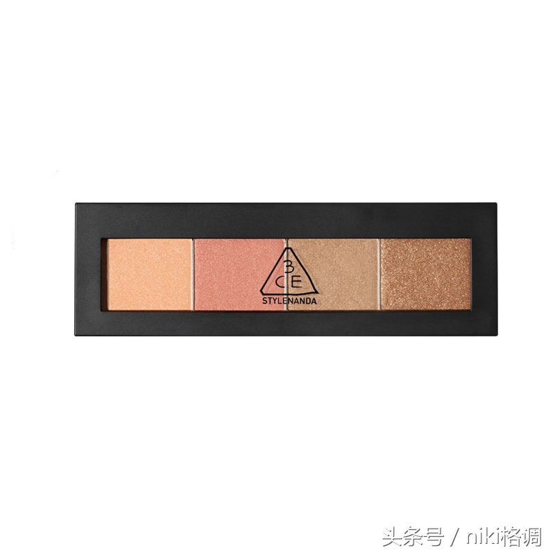 元气少女妆，暖色系眼影不能少