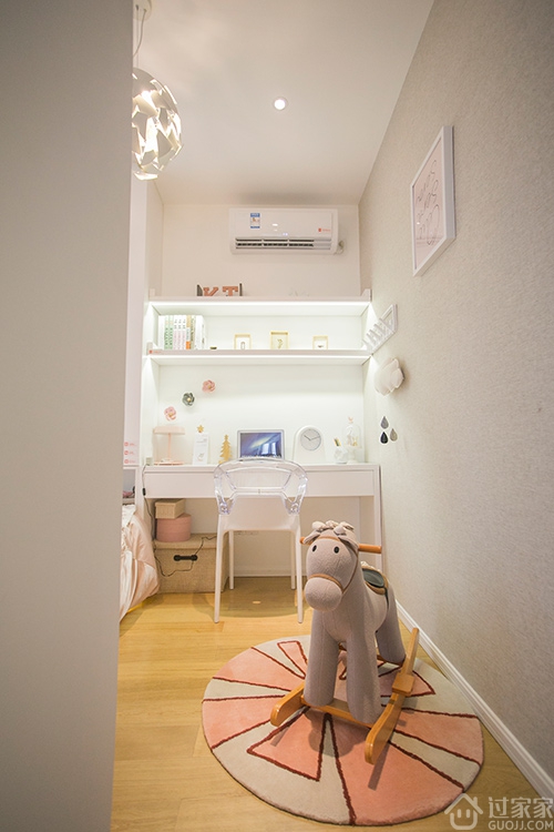 北欧2室风格装修效果图大全,115平米南北通透北欧风格装修图