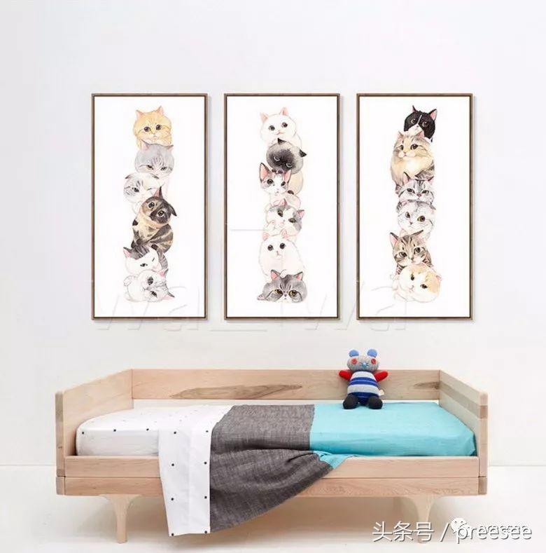 北京｜爱猫却不能亲近，于是她画出了一群萌猫