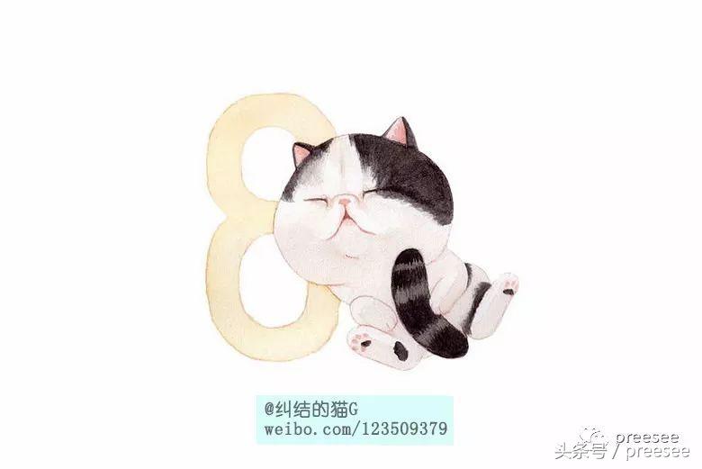 北京｜爱猫却不能亲近，于是她画出了一群萌猫