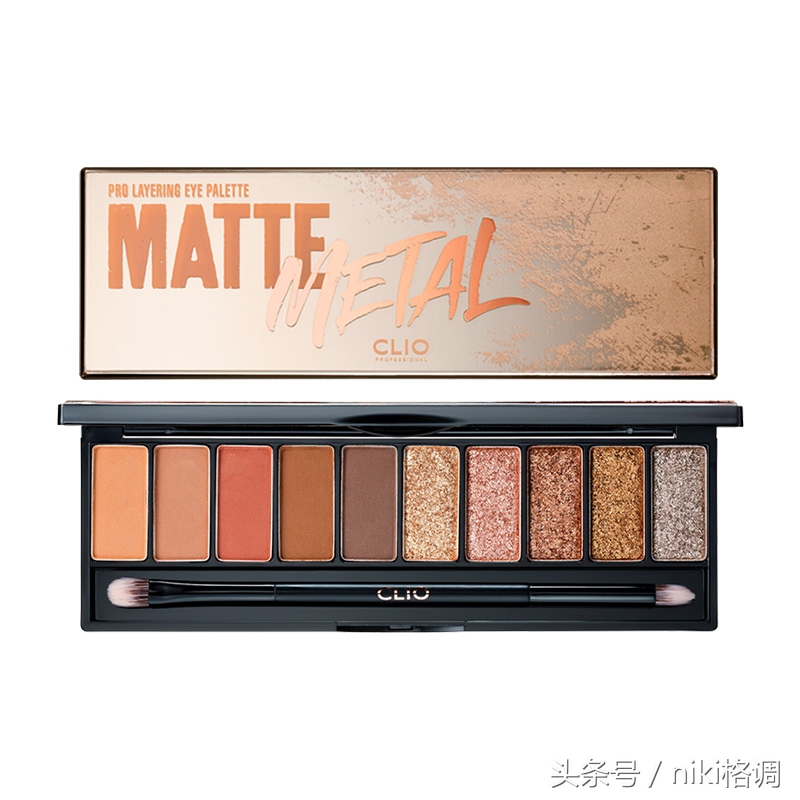 元气少女妆，暖色系眼影不能少