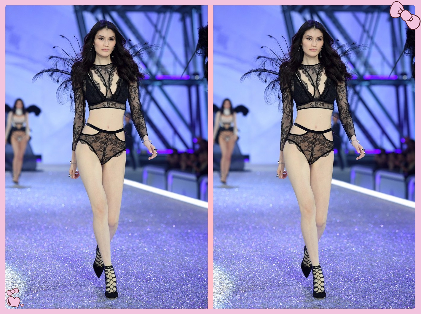 维密秀何穗奚梦瑶合集,奚梦瑶和何穗维密秀