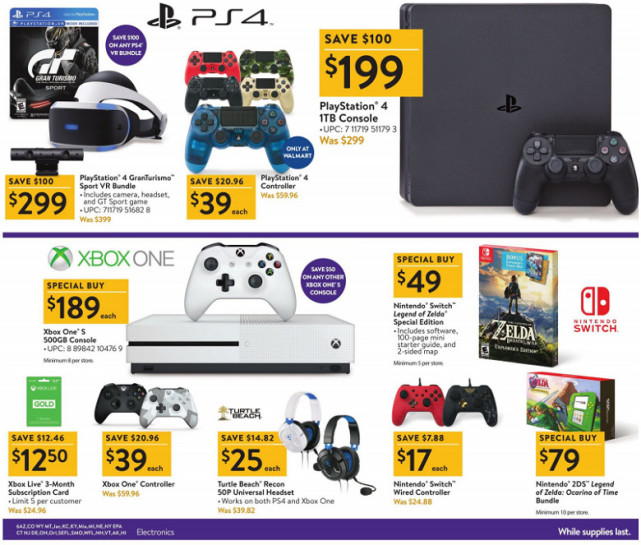 赶紧联系美帝的亲朋戚友！沃尔玛黑五数码产品打折大汇总