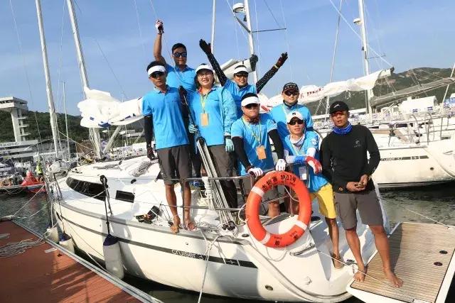 中国杯国际帆船赛巴伐利亚,中国船队vs沃尔沃帆船赛