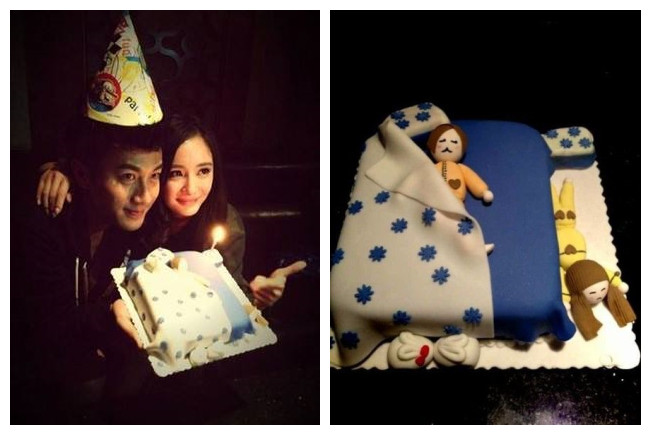 陈伟霆的生日蛋糕太别致了吧!原来明星过生日的蛋糕都这么有故事