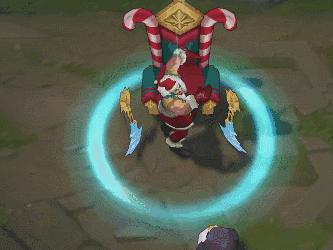 德莱文冰雪节皮肤斧子是不是冠冕,lol英雄联盟冰雪节