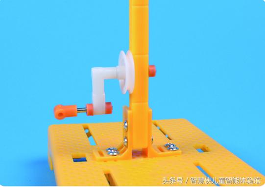 科技小制作升降旗杆,电动升降台制作