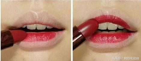 不会涂口红的样子,不会涂口红就不要跟风