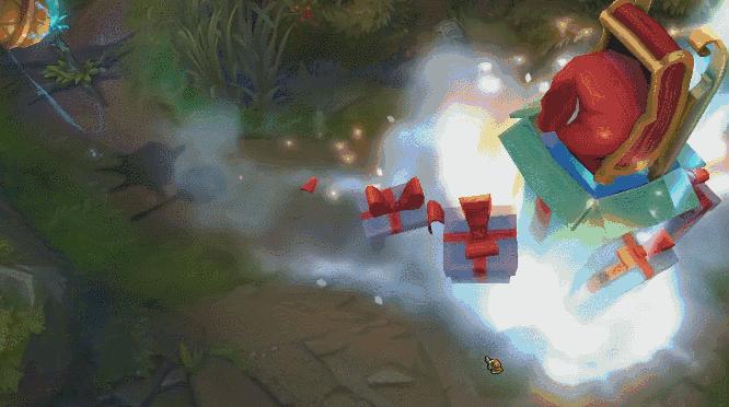 德莱文冰雪节皮肤斧子是不是冠冕,lol英雄联盟冰雪节