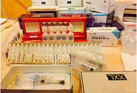 千万假冒美容针被缴获流向31省市美容院黑诊所！