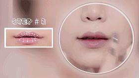 不会涂口红的样子,不会涂口红就不要跟风