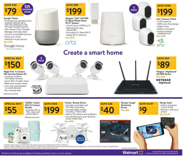 赶紧联系美帝的亲朋戚友！沃尔玛黑五数码产品打折大汇总