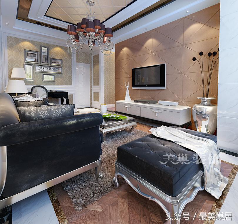 美巢元正康郡效果图,美巢装饰200平以上