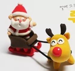 圣诞驯鹿画画简单又好看,驯鹿简笔画圣诞手工