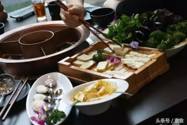 纯素火锅麻辣烫,纯素丸子火锅