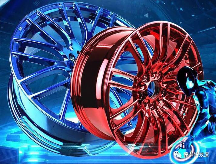 新技术，铁轮毂瞬间去掉，变成电镀轮毂