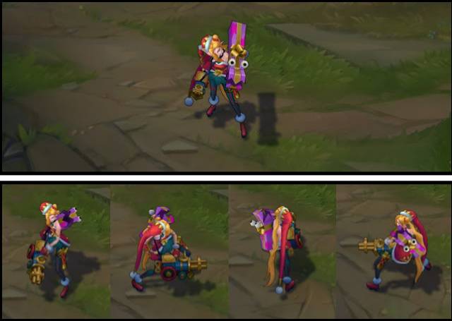 德莱文冰雪节皮肤斧子是不是冠冕,lol英雄联盟冰雪节