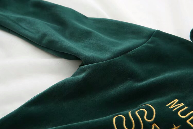 金线刺绣卫衣,金线卫衣