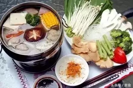 纯素火锅麻辣烫,纯素丸子火锅