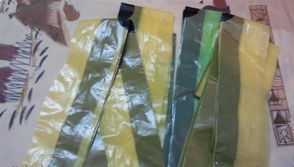 废旧塑料袋怎么做简单小花篮,环保手工制作废物利用手提篮