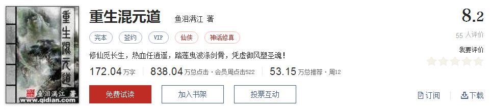 难以超越的网络小说神作,小说十五部经典神作