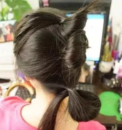 个性花苞头,与众不同的蓬松扎发