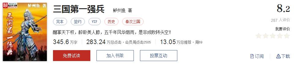 起点8.2分高评分精品网络小说,50本网络小说巅峰神作推荐