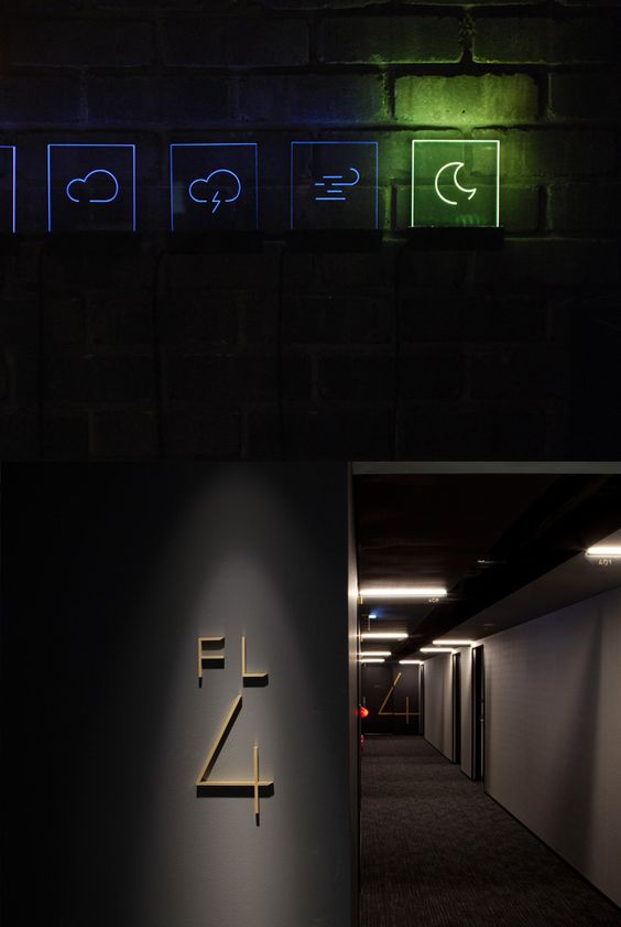 最美办公室牌子标识牌,创意办公室标牌设计