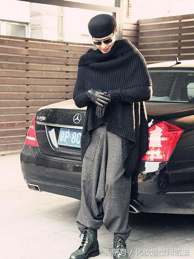 潮男百搭垂感休闲裤,夏季休闲哈伦裤男款潮男