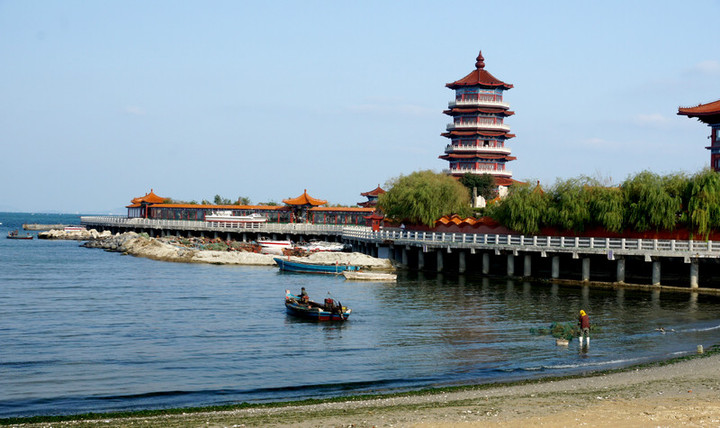 威海的海和三亚的海,大连蓬莱威海青岛烟台