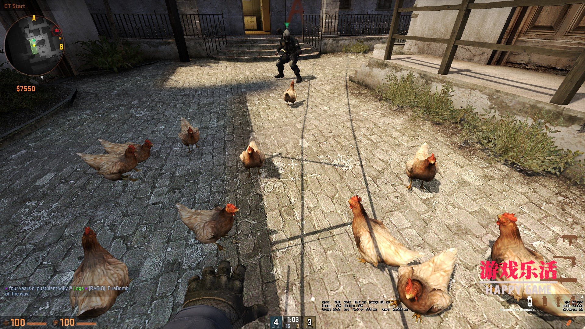 csgo最令人崩溃的鸡,csgo进入瓶颈期谁都打不过