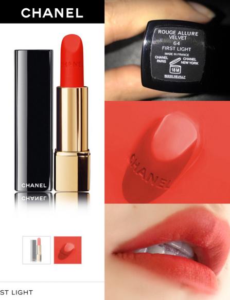 香奈儿口红试色,丝绒64、224、43,一个有故事的牌子