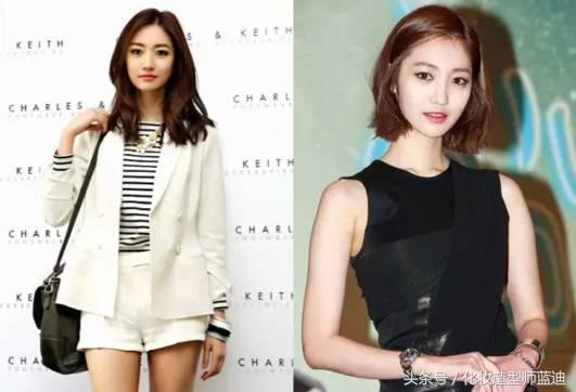 v脸发型女短发卷发,v脸适合的卷发