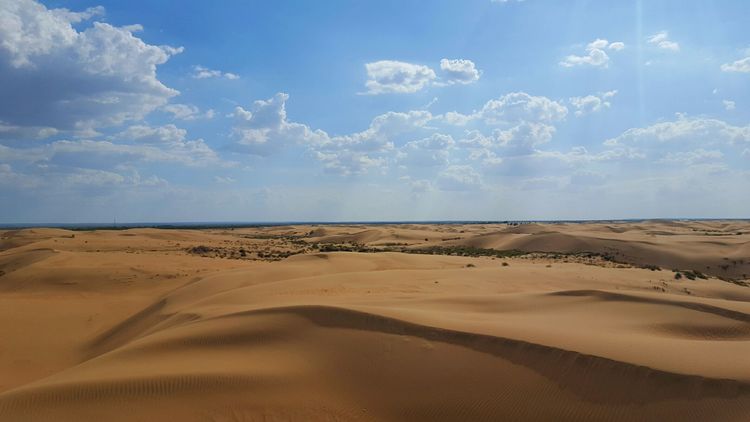 恩格贝沙漠自驾游,走进原始森林房车游记