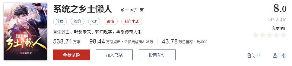 起点评分8.7以上小说排行榜,推荐五本巅峰网络小说统治力爆表
