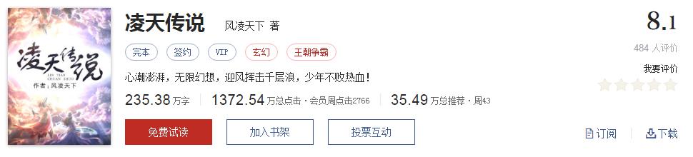 难以超越的网络小说神作,小说十五部经典神作