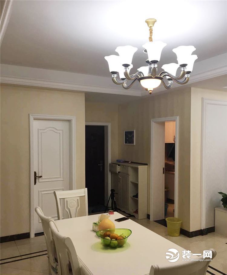 金色丽都软装完工实景图,103平简欧风造价6万,绍兴装一*特网**推