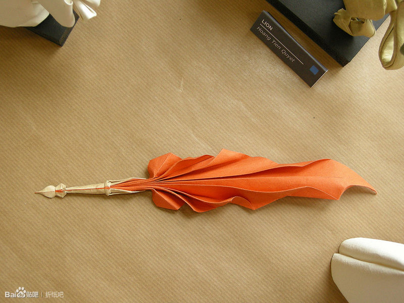 折纸王子复杂折纸作品鲸鱼,折纸作品基础型折纸方法图解