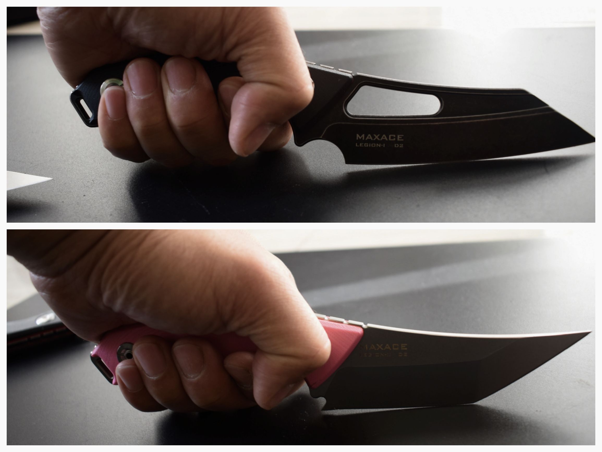 设计怪异的歪把子直刀好用吗？MAXACE军团系列直刀横向评测