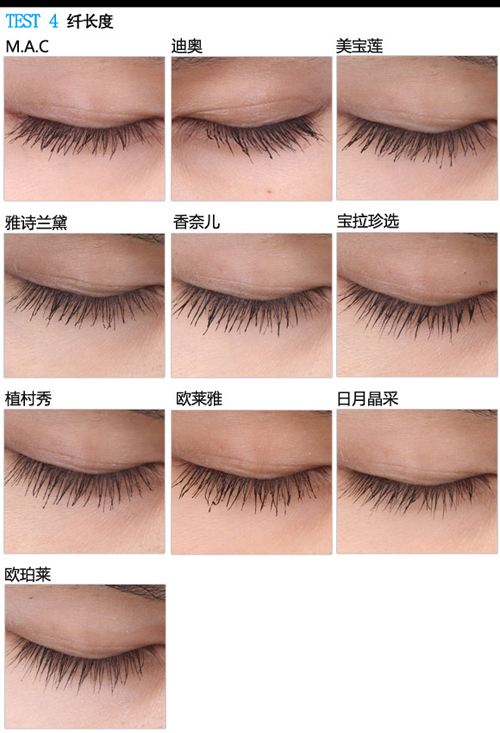 睫毛膏测评推荐前十名,睫毛膏排行榜前十名测评