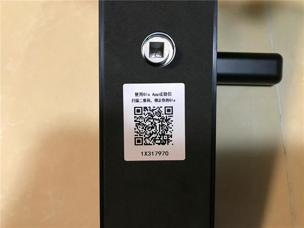 简约也是美,olax智能指纹锁