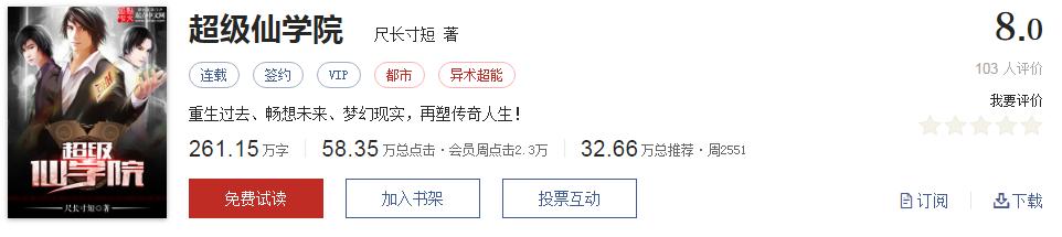 起点评分8.7以上小说排行榜,推荐五本巅峰网络小说统治力爆表
